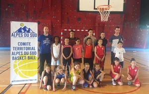 Le Batie Basket hôte des  pré-sélections U11 F et G du CD0405.