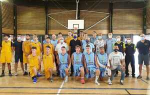 Jean Pierre SIUTAT  président de la FFBB en visite au Batie Basket