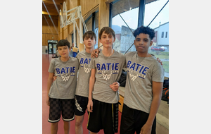 Nos jeunes ont su se faire plaisir lors de la 4eme journée du championnat 3x3