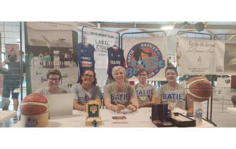 Le Batie Basket présent sur le Forum des associations bastidonnes
